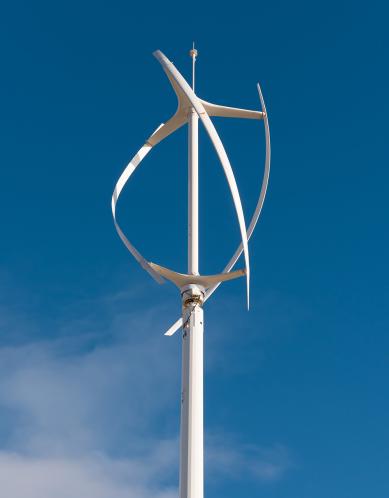 An Example of Vertical Axis Turbine (Source: © dannyburn / stock.adobe.com)