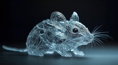 Scientists are said to have created a transparent mouse. How is that supposed to work?