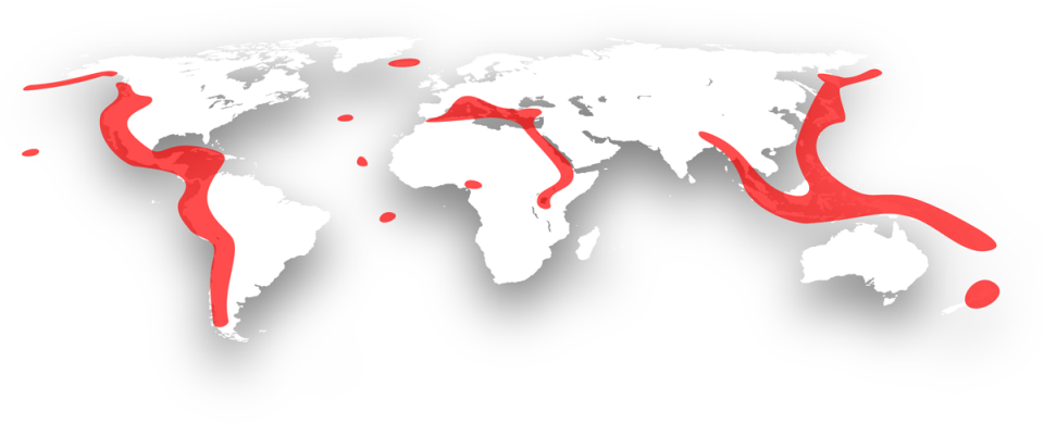 Usage of geothermal power in the world