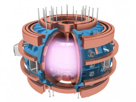 Tokamak ASDEX poloidal coils. (Credit: © IPP, www.ipp.mpg.de)