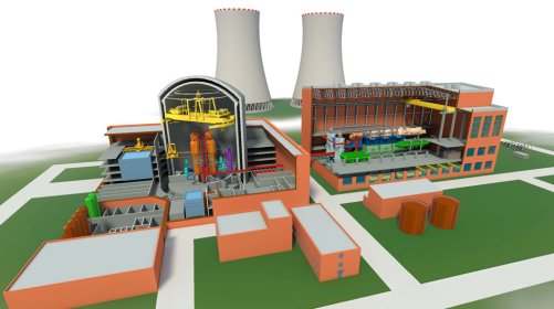 Nuclear Power Plant Interactive 3D Model