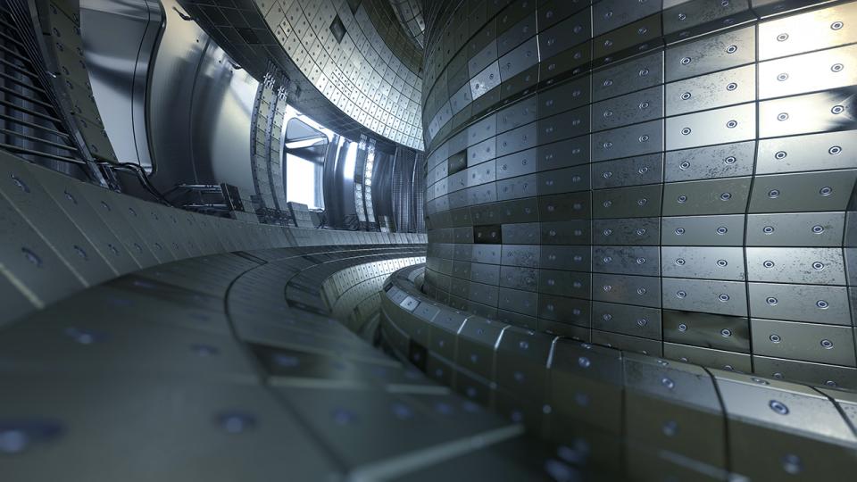 3D render of divertor plates inside tokamak chamber. (Source: © Evgen3d / stock.adobe.com)