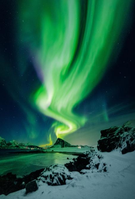 Aurora borealis. (Source: © Agata Kadar / stock.adobe.com)