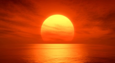 According to what pattern do sunrises, sunsets, moonrises and moonsets change?