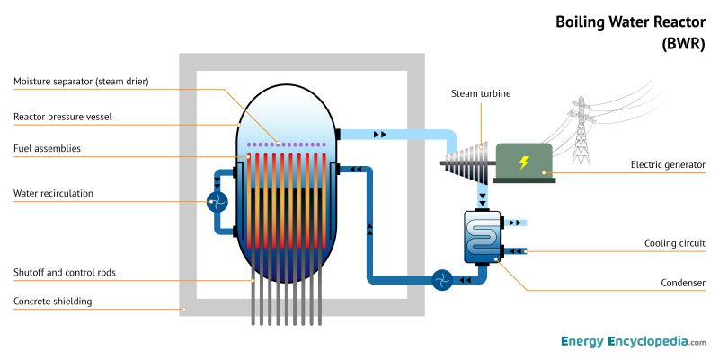 BWR schematic diagram