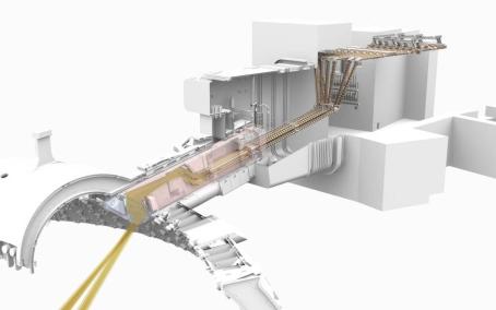 Electron cyclotron heating system for ITER tokamak. (Credit © ITER Organization, www.iter.org)