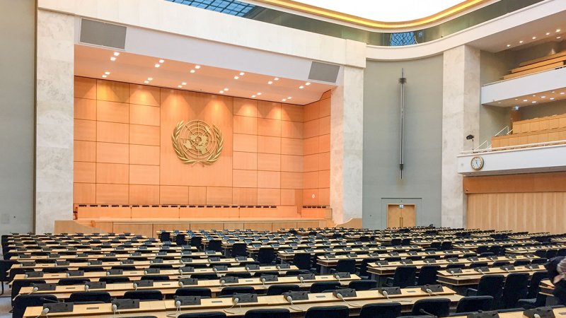 Many scientific and professional meetings around the world are organized under the auspices of the IAEA. In October 2008 the International Conference on Nuclear Synthesis took place in Geneva. (Source: © OceanProd / stock.adobe.com)