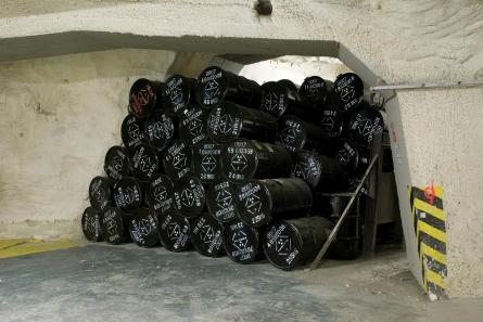 The Richard near-surface repository for radioactive waste; it is located in the former limestone mine near Litoměřice. It shall be used for storage of institutional radioactive waste in 200 l barrels. (Source: SÚRAO)