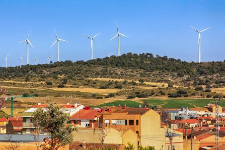 Erected wind turbines become dominant landmarks. (Source: © james633 / stock.adobe.com)