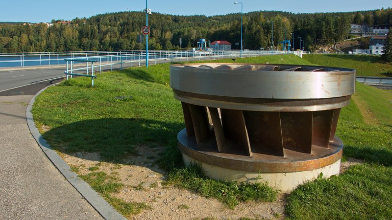 A runner from an older Francis Turbine, Czech Republic. (Source: © kstipek / stock.adobe.com)