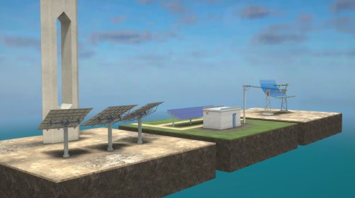 Solar power plant