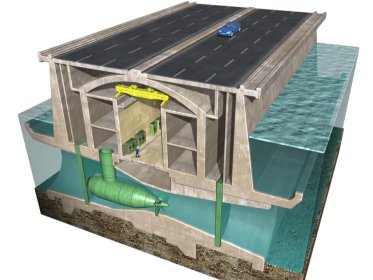 Tidal power plant