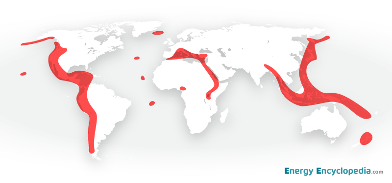 Geothermal power in the world