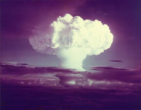 Ivy Mike, the first thermonuclear bomb. (Source: CTBTO / Wikipedia.org)