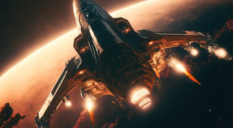 How would it look like to use a fusion reactor to power a spaceship?