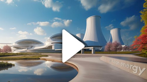 Fusion power plant as a clean energy source
