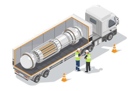 One of the challenges will be the transport of prefabricated modules from the manufacturing facility to the plant site, including the associated security measures and overall logistics. (Source: &copy; AllahFoto / stock.adobe.com)