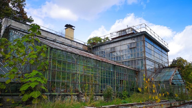 Botanic greenhouses used to come in highly varying shapes and forms in the past. (Source: © st1909 / stock.adobe.com)