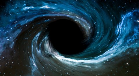 Why is a black hole black?
