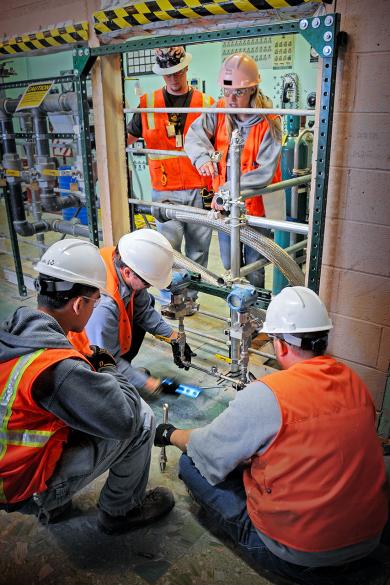 The transition from operation to decommissioning also includes the preparation and implementation of new technological procedures and systems required for the safe decontamination and subsequent dismantling of the Experimental Breeder Reactor-II reactor. (Source: Wikipedia.org)
