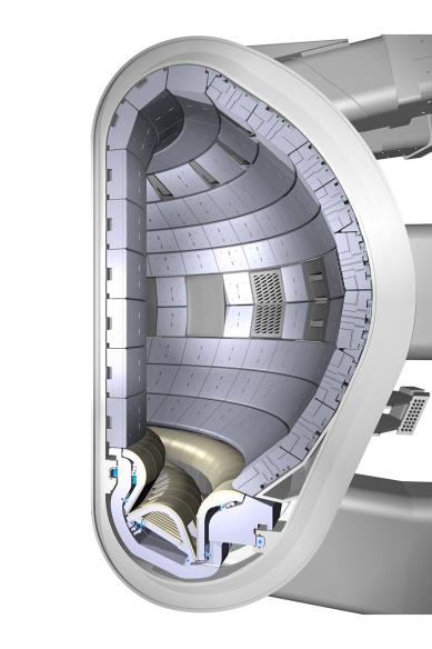 Cross-section of ITER vacuum vessel. (Source: National Institute of Standards and Technology, Wikipedia.org)