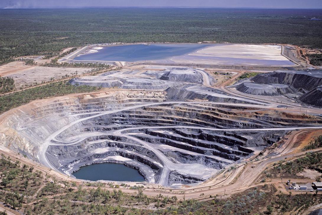 The Ranger uranium mine located in the Australian national park Kakadu is relatively large in view of the fact that Australia does not operate any nuclear power plants. (Source: © 169169 / stock.adobe.com)