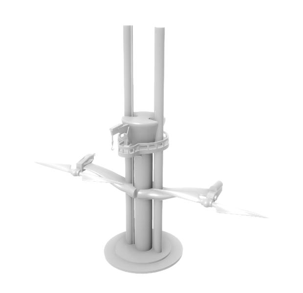 Tidal turbine (test printing in progress)