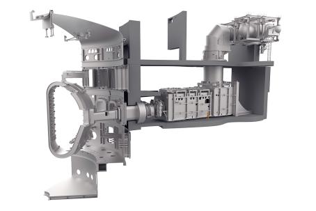 Neutral beam injection (right) connected to vacuum vessel (left). (Credit © ITER Organization, http://www.iter.org/)