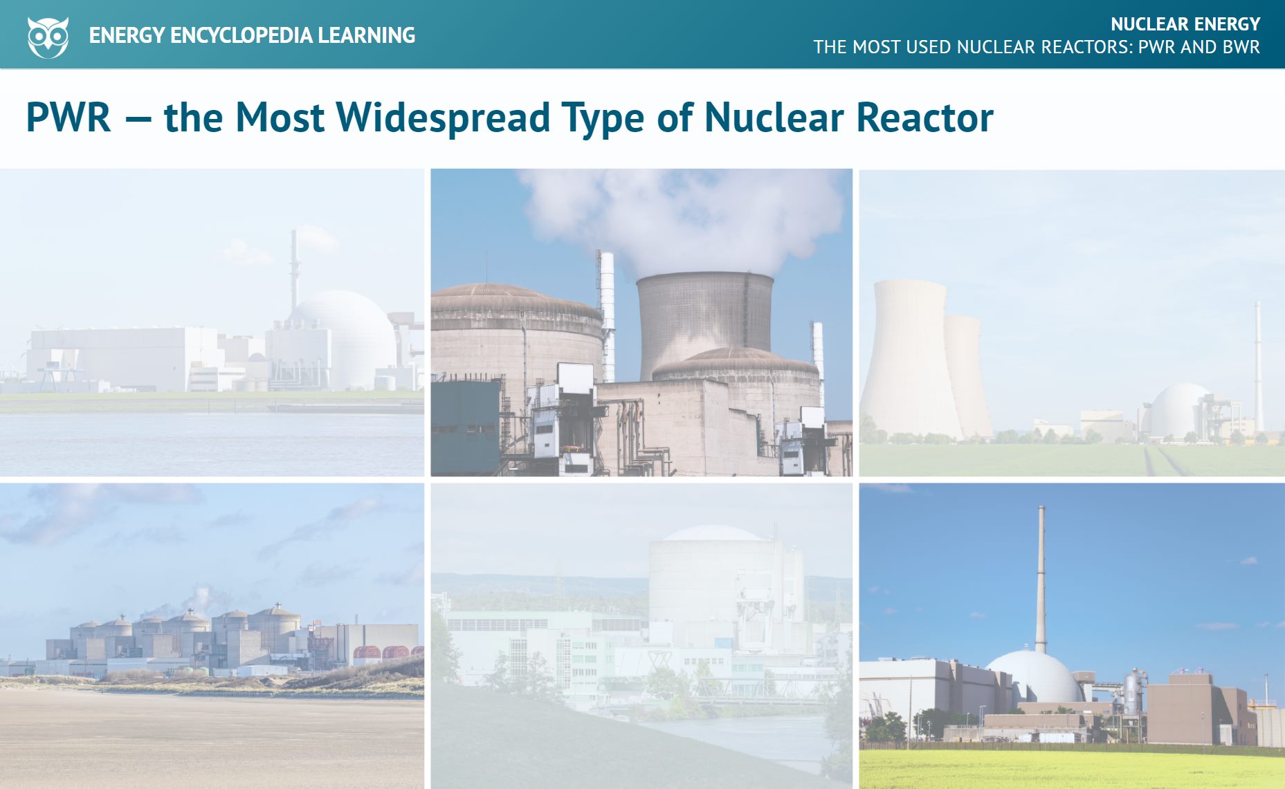 Lecture - The Most Used Nuclear Reactors: PWR and BWR - Learning - Energy  Encyclopedia