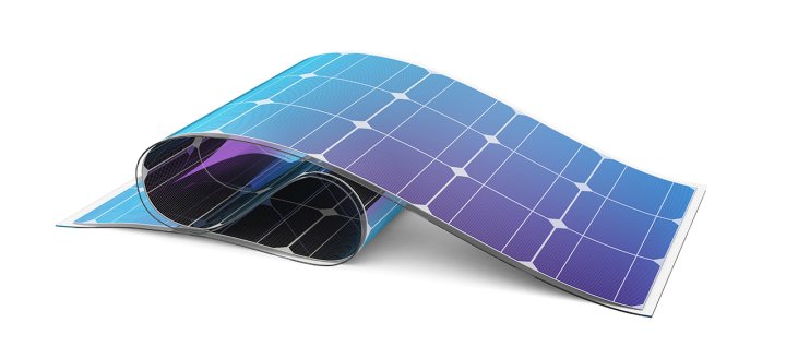 Thin film solar cells contain photosensitive materials like amorphous silicon. (Source: © iaremenko / stock.adobe.com)