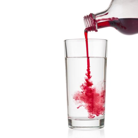 Rayleigh-Taylor instabilities in everyday life - dense syrup mixing with water to form the typical mushroom cap-shaped turbulence. (Source: © unclepodger / stock.adobe.com)