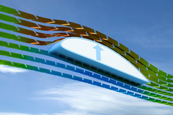 Principle of lift creation in blade. (Source: © fotomek / stock.adobe.com)