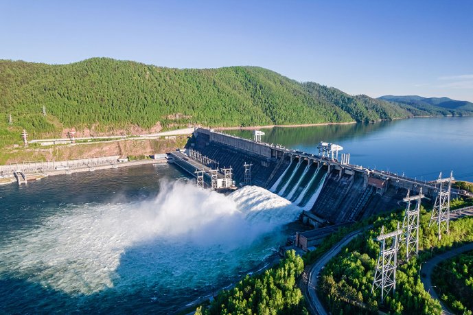 Hydroelectric power plant. (Source: © evgenii_v / stock.adobe.com)