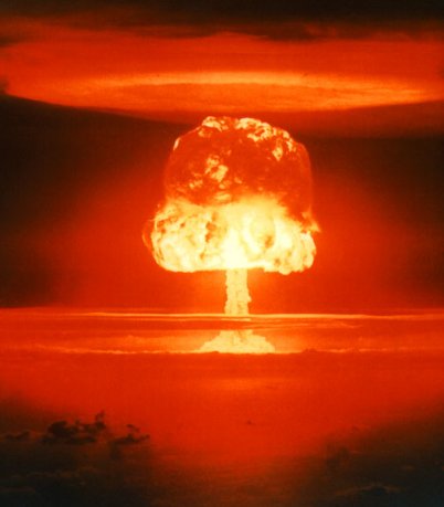 Thermonuclear bomb explosion. (Source: Wikipedia.org)