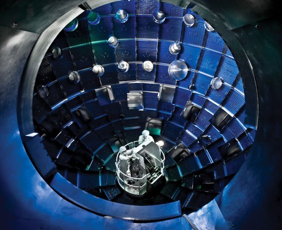 National Ignition Facility reaction chamber. (Source: Wikipedia.org)