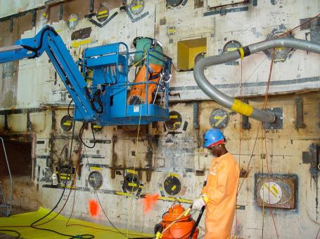 Decommissioning activities at Brookhaven National Laboratory also included extensive dismantling activities and remediation of long-term contaminated parts of the site. (Source: Wikipedia.org) Decommissioning activities at Brookhaven National Laboratory also included extensive dismantling activities and remediation of long-term contaminated parts of the site. (Source: Wikipedia.org)
