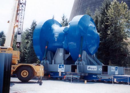 Transportation of the reactor pressure vessel from the Trojan Nuclear Power Plant represented an exceptionally demanding technical and safety operation involving radiation protection of workers as well as handling of very heavy and activated equipment. (Source: Wikipedia.org) Transportation of the reactor pressure vessel from the Trojan Nuclear Power Plant represented an exceptionally demanding technical and safety operation involving radiation protection of workers as well as handling of very heavy and activated equipment. (Source: Wikipedia.org)