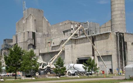 The P Reactor at the Savannah River Site represents an example of an entombment strategy. The above-ground parts of the facility were progressively removed, while some underground structures will remain permanently enclosed on-site. (Source: Wikipedia.org) The P Reactor at the Savannah River Site represents an example of an entombment strategy. The above-ground parts of the facility were progressively removed, while some underground structures will remain permanently enclosed on-site. (Source: Wikipedia.org)