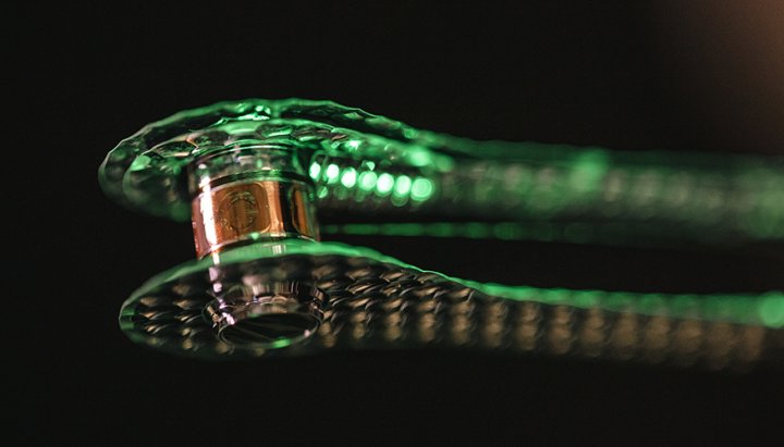 Cryogenic target inside hohlraum is ready for indirect drive fusion. (Credit: © LLNL / www.llnl.gov)